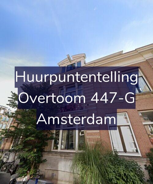 Foto gevel Huurpuntentelling voor Overtoom 447-G, Amsterdam