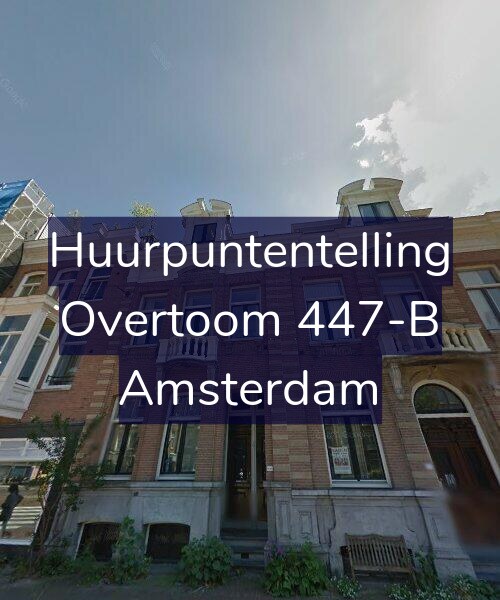 Foto gevel Huurpuntentelling voor Overtoom 447-B, Amsterdam