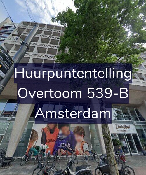 Foto gevel Huurpuntentelling voor Overtoom 539-B, Amsterdam