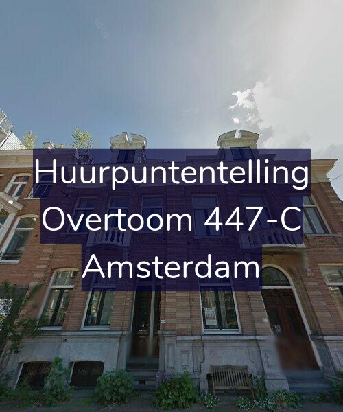 Foto gevel Huurpuntentelling voor Overtoom 447-C, Amsterdam