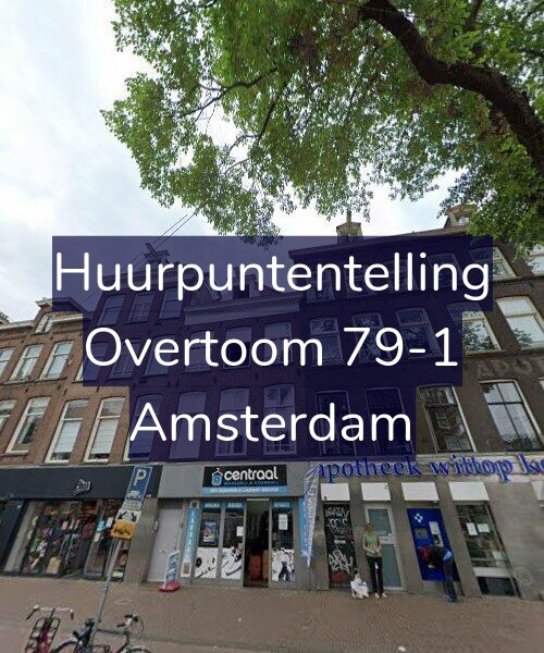 Foto gevel Huurpuntentelling voor Overtoom 79-1, Amsterdam
