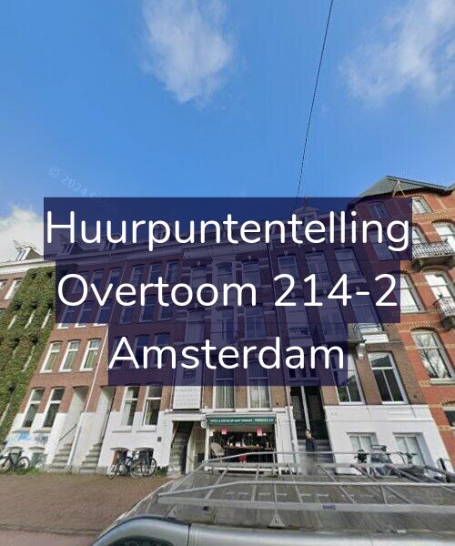 Foto gevel Huurpuntentelling voor Overtoom 214-2, Amsterdam