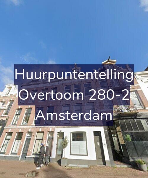 Foto gevel Huurpuntentelling voor Overtoom 280-2, Amsterdam
