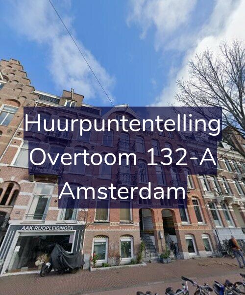 Foto gevel Huurpuntentelling voor Overtoom 132-A, Amsterdam