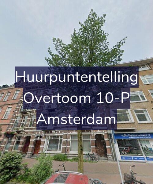 Foto gevel Huurpuntentelling voor Overtoom 10-P, Amsterdam