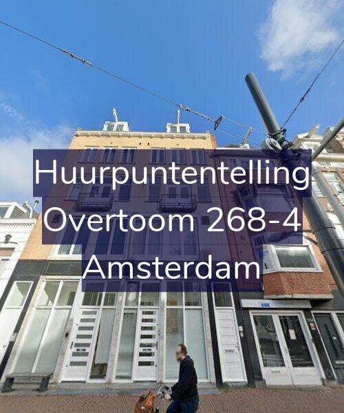 Foto gevel Huurpuntentelling voor Overtoom 268-4, Amsterdam