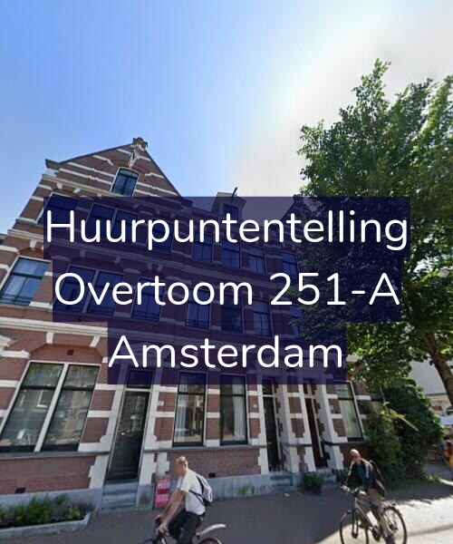Foto gevel Huurpuntentelling voor Overtoom 251-A, Amsterdam