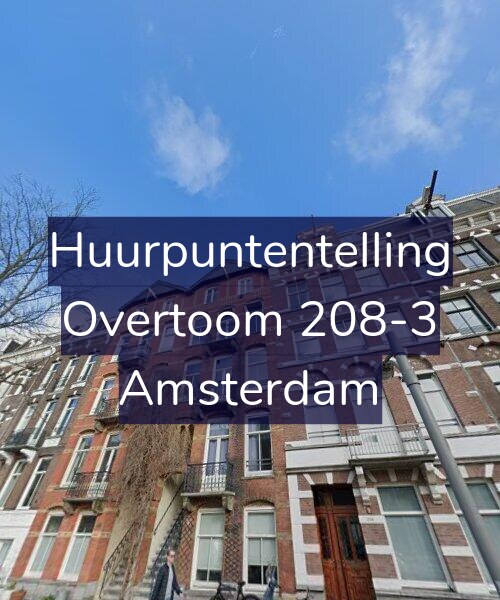 Foto gevel Huurpuntentelling voor Overtoom 208-3, Amsterdam