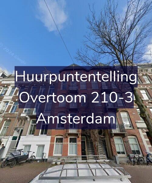 Foto gevel Huurpuntentelling voor Overtoom 210-3, Amsterdam