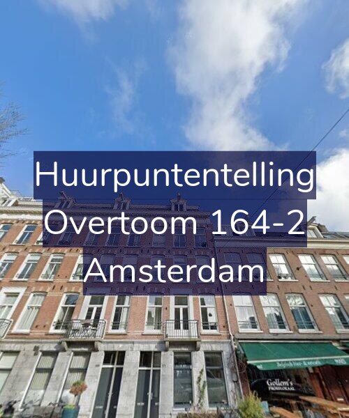 Foto gevel Huurpuntentelling voor Overtoom 164-2, Amsterdam