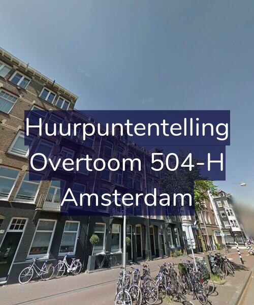 Foto gevel Huurpuntentelling voor Overtoom 504-H, Amsterdam