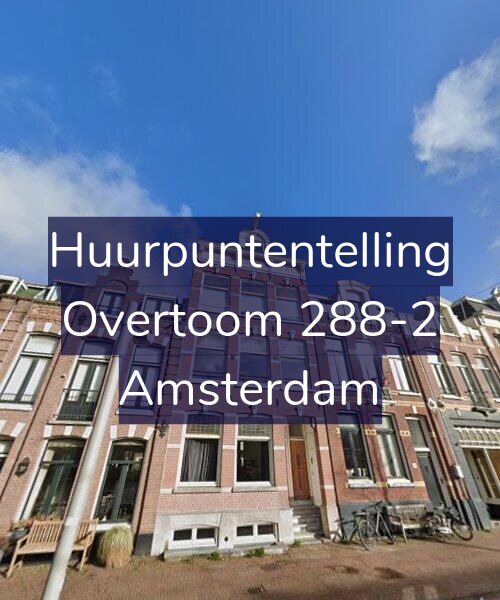 Foto gevel Huurpuntentelling voor Overtoom 288-2, Amsterdam