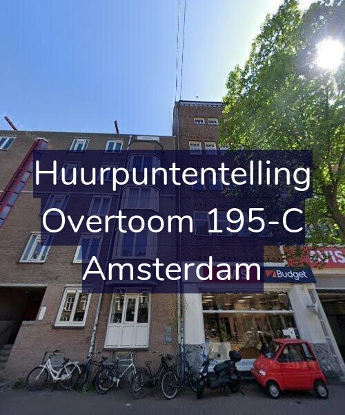 Foto gevel Huurpuntentelling voor Overtoom 195-C, Amsterdam