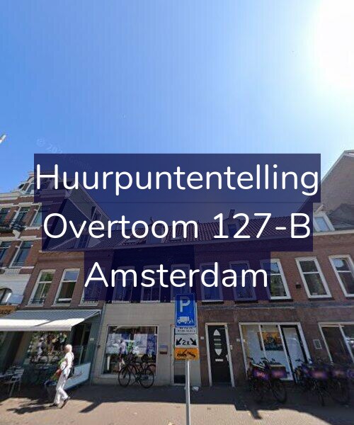 Foto gevel Huurpuntentelling voor Overtoom 127-B, Amsterdam