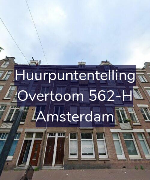 Foto gevel Huurpuntentelling voor Overtoom 562-H, Amsterdam
