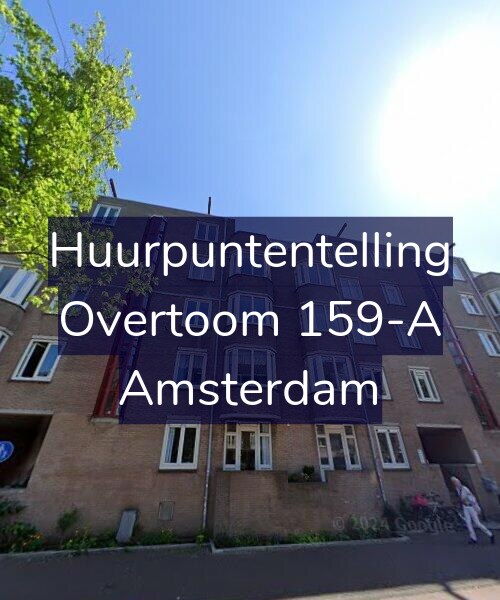 Foto gevel Huurpuntentelling voor Overtoom 159-A, Amsterdam