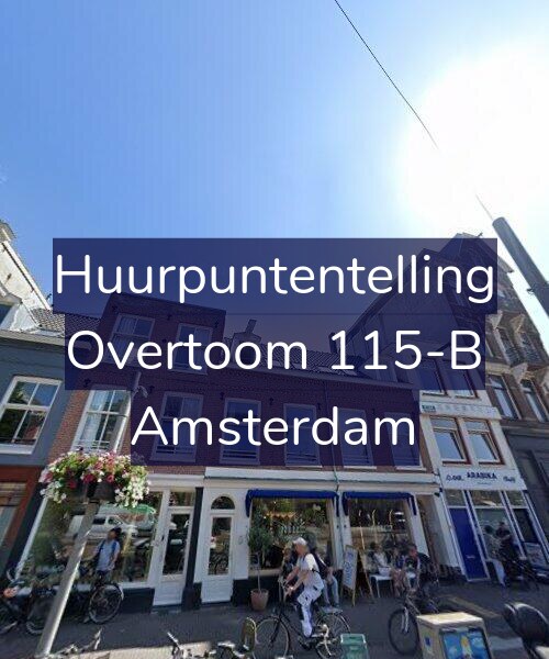 Foto gevel Huurpuntentelling voor Overtoom 115-B, Amsterdam