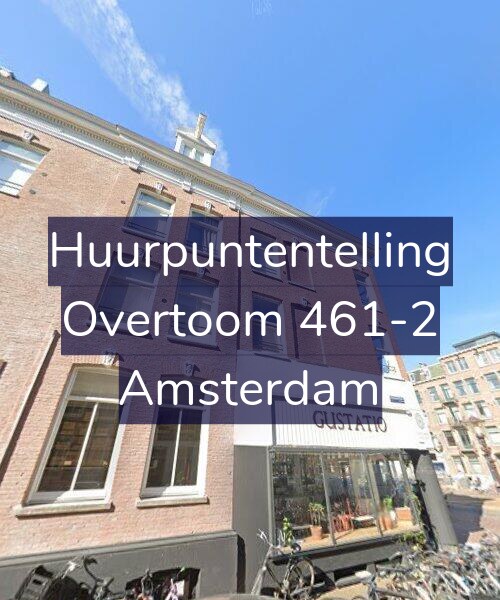 Foto gevel Huurpuntentelling voor Overtoom 461-2, Amsterdam