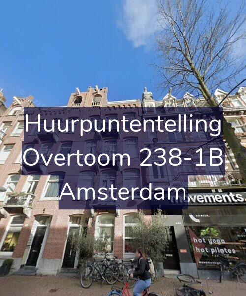 Foto gevel Huurpuntentelling voor Overtoom 238-1B, Amsterdam