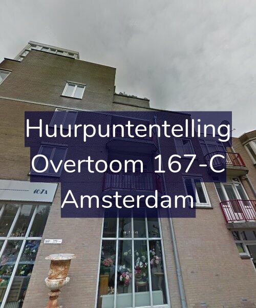 Foto gevel Huurpuntentelling voor Overtoom 167-C, Amsterdam