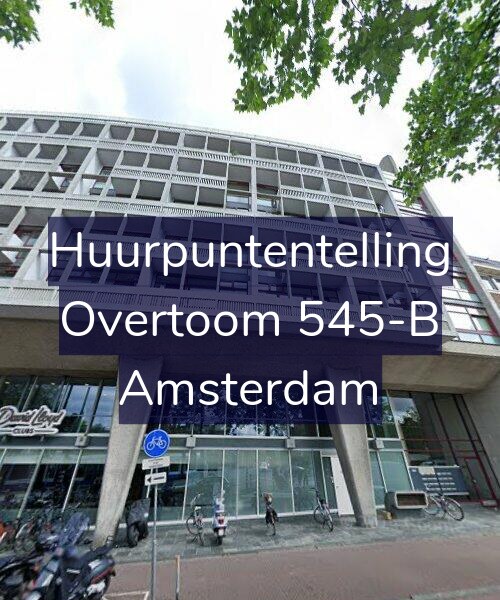 Foto gevel Huurpuntentelling voor Overtoom 545-B, Amsterdam