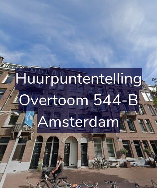 Foto gevel Huurpuntentelling voor Overtoom 544-B, Amsterdam