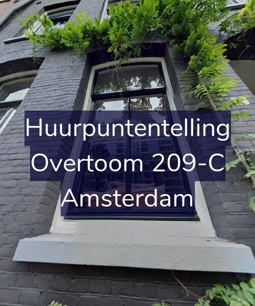 Foto gevel Huurpuntentelling voor Overtoom 209-C, Amsterdam