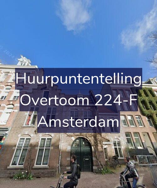 Foto gevel Huurpuntentelling voor Overtoom 224-F, Amsterdam