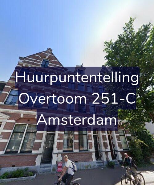 Foto gevel Huurpuntentelling voor Overtoom 251-C, Amsterdam