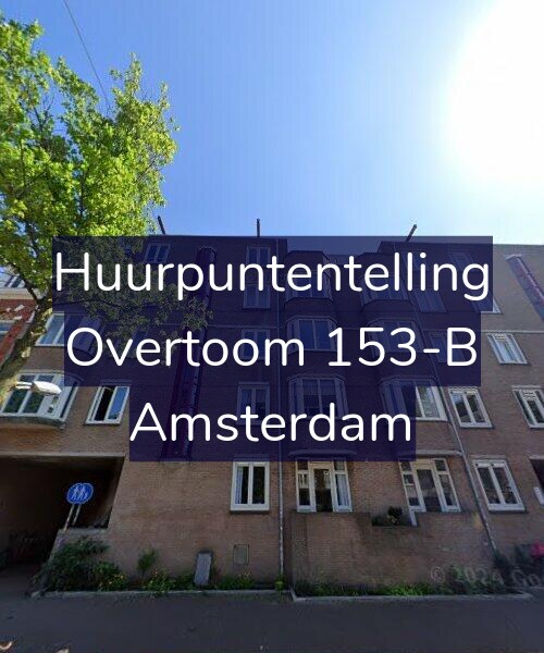 Foto gevel Huurpuntentelling voor Overtoom 153-B, Amsterdam