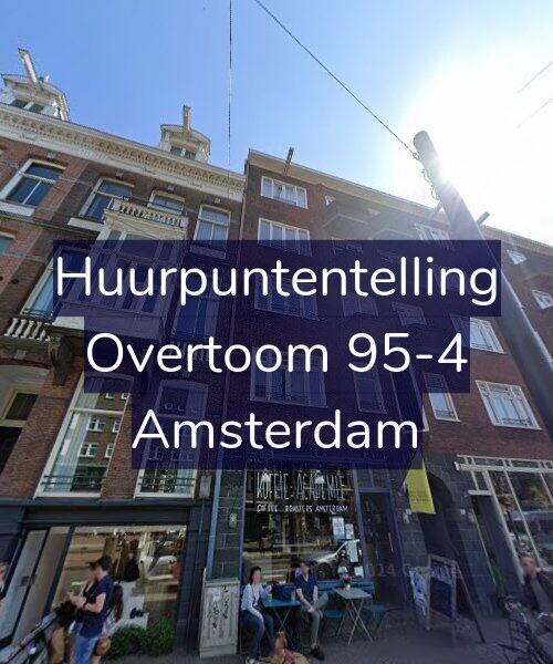 Foto gevel Huurpuntentelling voor Overtoom 95-4, Amsterdam