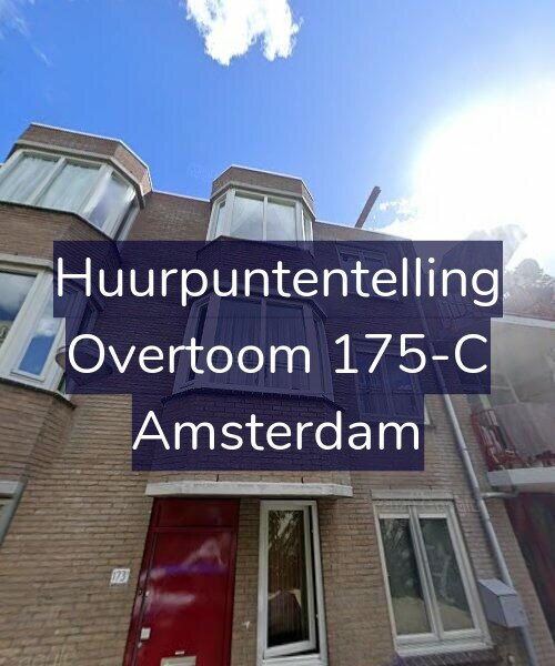 Foto gevel Huurpuntentelling voor Overtoom 175-C, Amsterdam