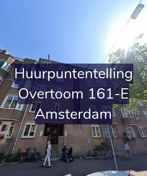 Foto gevel Huurpuntentelling voor Overtoom 161-E, Amsterdam