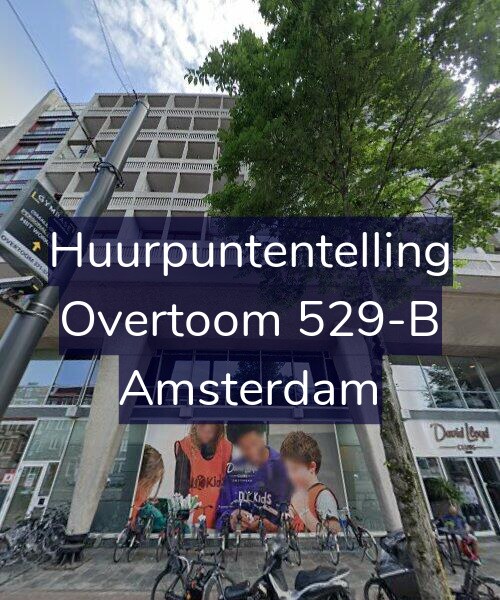 Foto gevel Huurpuntentelling voor Overtoom 529-B, Amsterdam