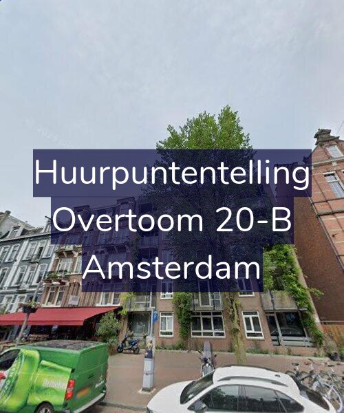 Foto gevel Huurpuntentelling voor Overtoom 20-B, Amsterdam