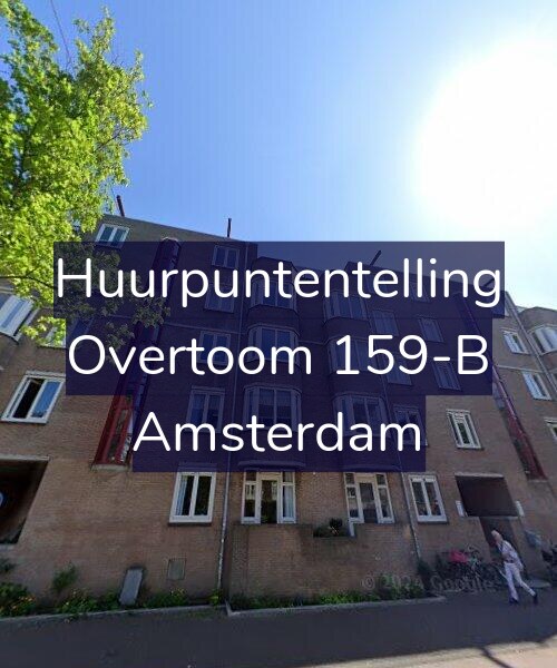 Foto gevel Huurpuntentelling voor Overtoom 159-B, Amsterdam
