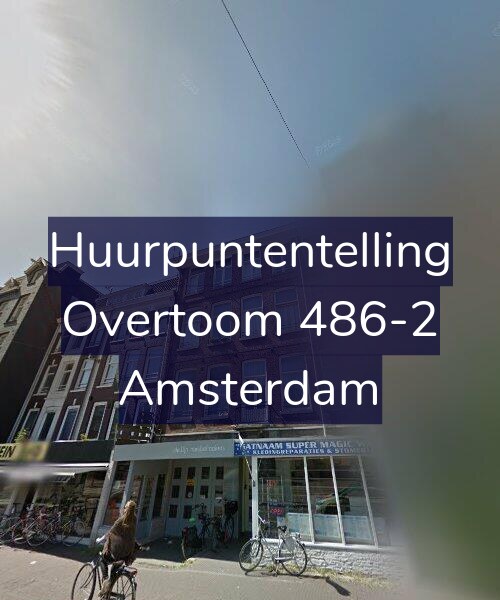 Foto gevel Huurpuntentelling voor Overtoom 486-2, Amsterdam