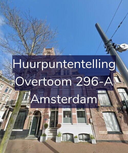 Foto gevel Huurpuntentelling voor Overtoom 296-A, Amsterdam