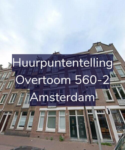 Foto gevel Huurpuntentelling voor Overtoom 560-2, Amsterdam