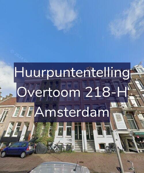 Foto gevel Huurpuntentelling voor Overtoom 218-H, Amsterdam