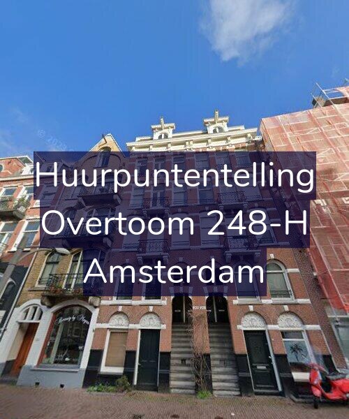 Foto gevel Huurpuntentelling voor Overtoom 248-H, Amsterdam