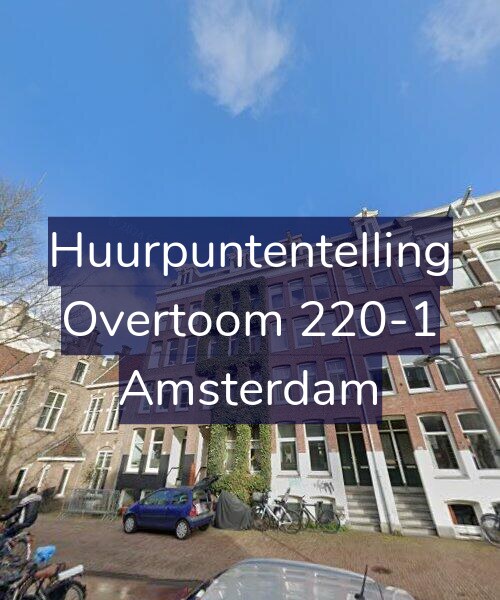 Foto gevel Huurpuntentelling voor Overtoom 220-1, Amsterdam