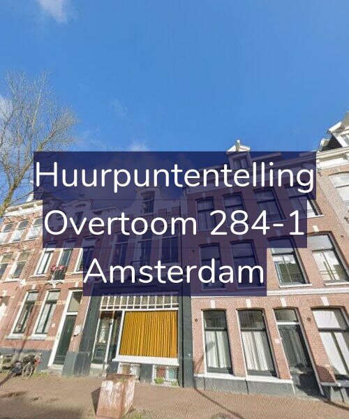 Foto gevel Huurpuntentelling voor Overtoom 284-1, Amsterdam