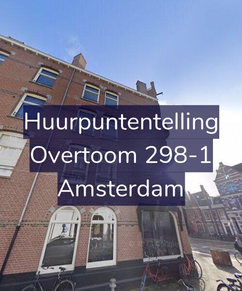 Foto gevel Huurpuntentelling voor Overtoom 298-1, Amsterdam