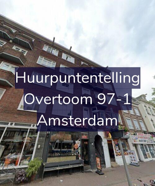 Foto gevel Huurpuntentelling voor Overtoom 97-1, Amsterdam