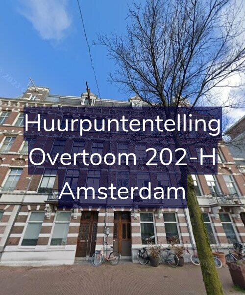 Foto gevel Huurpuntentelling voor Overtoom 202-H, Amsterdam