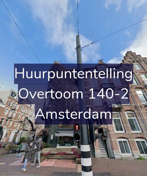 Foto gevel Huurpuntentelling voor Overtoom 140-2, Amsterdam