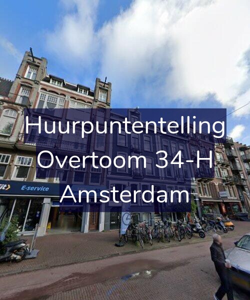 Foto gevel Huurpuntentelling voor Overtoom 34-H, Amsterdam
