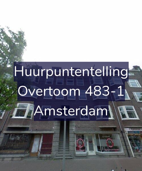 Foto gevel Huurpuntentelling voor Overtoom 483-1, Amsterdam