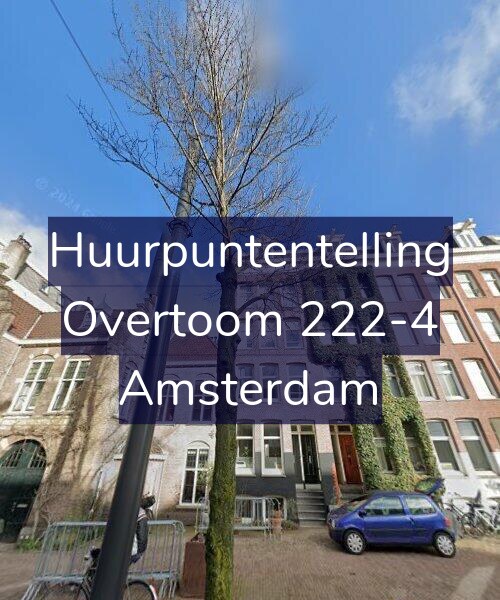 Foto gevel Huurpuntentelling voor Overtoom 222-4, Amsterdam